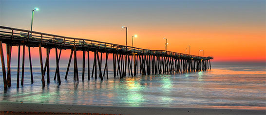 picture of virginia beach pier